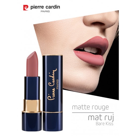  Pierre Cardin Matte Rouge Mat Ruj - Bare Kiss-11143