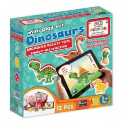 Jagu  Konuşan Oyuncak Mini Oyun Seti Dinozor  [ Kutu ]