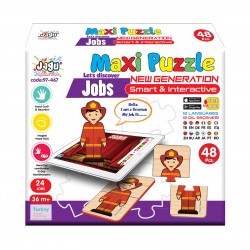 Jagu Konuşan Oyuncak Maxi Puzzle Meslekler  [ 48 Parça ]