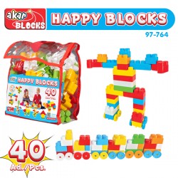 Happy Blok 40 Parça [ Çanta  ]