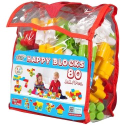 Happy Blok 80 Parça [ Çanta  ]