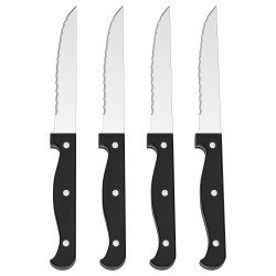 SNITTA biftek bıçağı, siyah