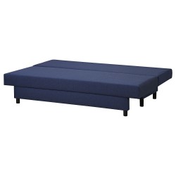 ASARUM 3'lü yataklı kanepe, koyu mavi
