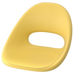 ELDBERGET çalışma sandalyesi oturma yeri, sarı