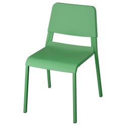 TEODORES plastik sandalye, yeşil
