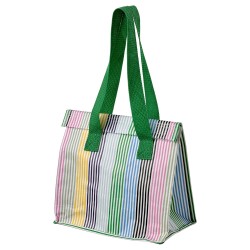 FLADDRIG yemek çantası, çizgili-çok renkli