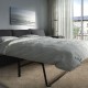 VIMLE 2'li yataklı kanepe ve uzanma koltuğu, hallarp gri
