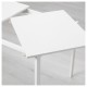 VANGSTA/JANINGE mutfak masası takımı, beyaz