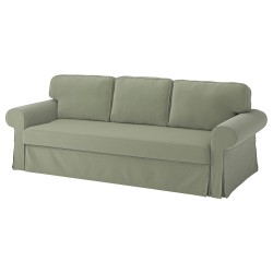 VRETSTORP 3'lü yataklı kanepe, Hakebo gri-yeşil