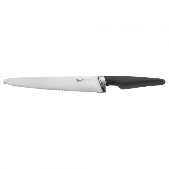VÖRDA ekmek bıçağı, paslanmaz çelik-siyah