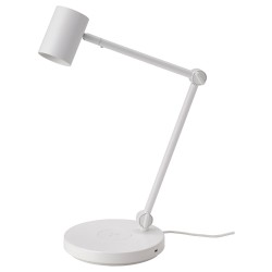NYMANE kablosuz şarjlı çalışma lambası, beyaz