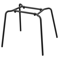 SEFAST yemek sandalyesi iskeleti, siyah