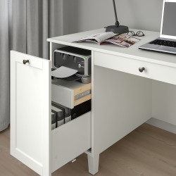 IDANAS çalışma masası, beyaz