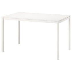 MELLTORP mutfak masası, beyaz
