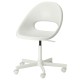 LOBERGET/MALSKAR çalışma sandalyesi, beyaz