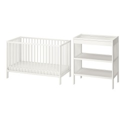 GULLIVER bebek mobilya seti, beyaz
