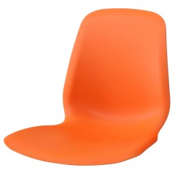 LEIFARNE yemek sandalyesi oturma yeri, koyu turuncu