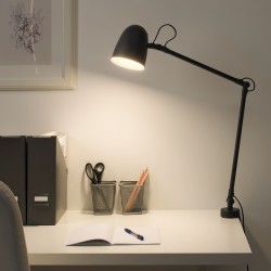 SKURUP çalışma/duvar lambası, siyah