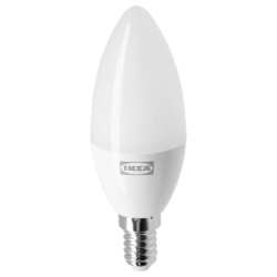 TRADFRI LED ampul E14, Işık rengi: Sıcak beyaz (2700 Kelvin)