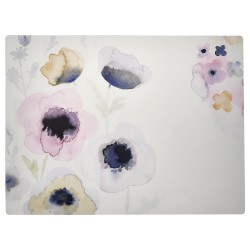 SOMMARFLOX amerikan servis, çiçek desenli-çok renkli