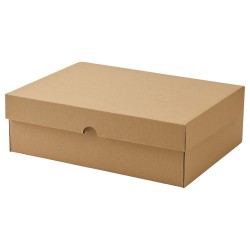 VATTENTRAG kapaklı kutu, kahverengi