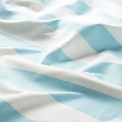 LAGERMISPEL kesilmiş kumaş, açık mavi-beyaz-çizgili