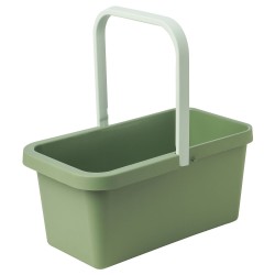 PEPPRIG temizlik kovası ve eşya kutusu, açık yeşil