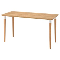 ANFALLARE/HILVER çalışma masası, bambu