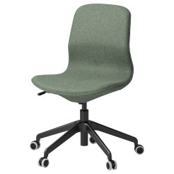 LANGFJALL çalışma sandalyesi, gunnared yeşil-siyah