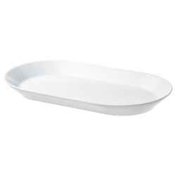IKEA 365+ kayık tabağı, beyaz
