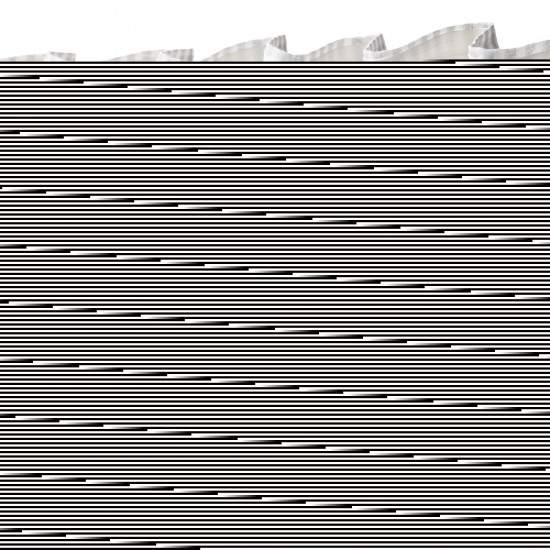 BYMOTT fon perde/2 kanat, beyaz-açık gri-çizgili