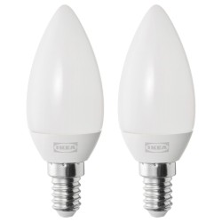 SOLHETTA LED ampul E14, Işık rengi: Sıcak beyaz (2700 Kelvin)
