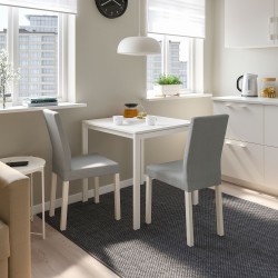 MELLTORP mutfak masası, beyaz