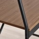 HAVERUD/SANDSBERG bar masası ve tabure seti, siyah-kahverengi