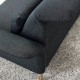 FAMMARP 6'lı köşe kanepe, tallmyra siyah-gri