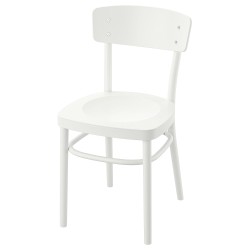 IDOLF ahşap sandalye, beyaz
