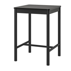 RÖNNINGE bar masası, siyah