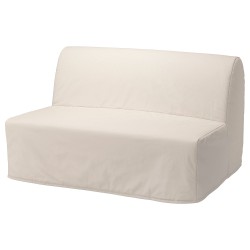 LYCKSELE MURBO 2'li yataklı kanepe, ransta natürel