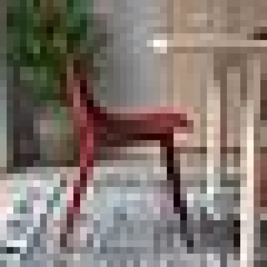 NORDEN/ODGER mutfak masası takımı, huş-kırmızı