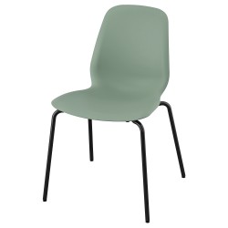 LIDAS/SEFAST sandalye, yeşil-siyah