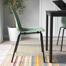 LIDAS/SEFAST sandalye, yeşil-siyah