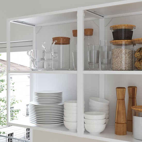 ENHET çamaşır odası ve mutfak için dolap kombinasyonu, beyaz-gri