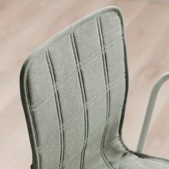 LAKTARE çalışma sandalyesi, açık yeşil-beyaz