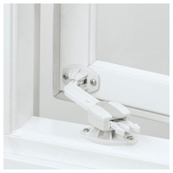 PATRULL pencere güvenlik mandalı, beyaz