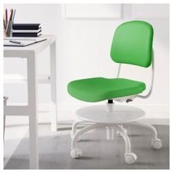 VIMUND çalışma sandalyesi, parlak yeşil