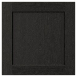 LERHYTTAN çekmece ön paneli, siyah boyalı