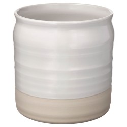FALLENHET seramik vazo, kırık beyaz