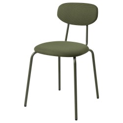 ÖSTANÖ döşemeli sandalye, Remmarn parlak koyu yeşil