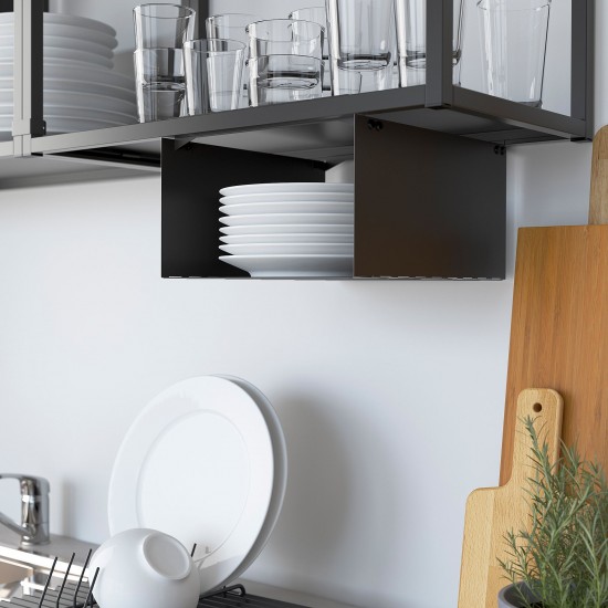 ENHET çamaşır odası ve mutfak için dolap kombinasyonu, beyaz-dekoratif beyaz