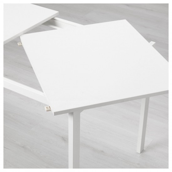 VANGSTA/ADDE mutfak masası takımı, beyaz